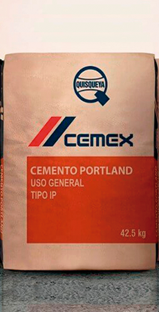 Cementos Cemex tipo Ip